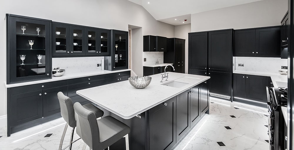 Change of Style designed kitchen bianco carrera