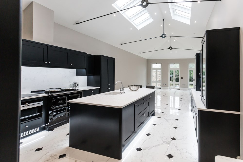 Change of Style large kitchen