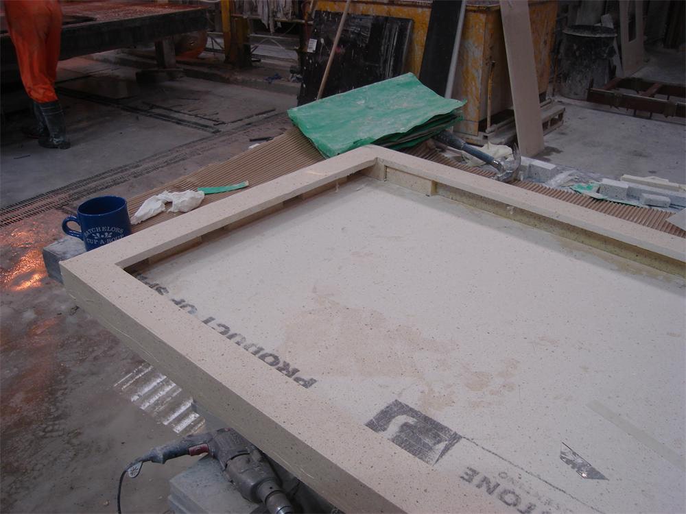Change of Style flooring and bar top